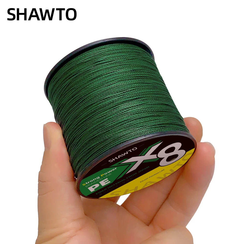 Shawto X8 Strong 300 м 1000 м 8-прядная плетеная полиэтиленовая плетеная леска мультифиламентная 8 плетеная проволока 10-150 фунтов аксессуары для ловли карпа Shawto X8 Strong 300 м 1000 м 8-прядная плетеная полиэтиленовая плетеная леска мультифиламентная 8 плетеная проволока 10-150 фунтов аксессуары для ловли карпа
