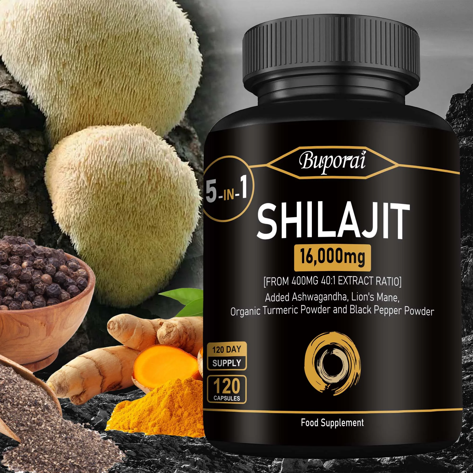 

Капсулы Shilajit 5-в-1 16000 мг — улучшают все жизненные уровни и энергии, помогают поддерживать здоровую нервную и иммунитевую систему.