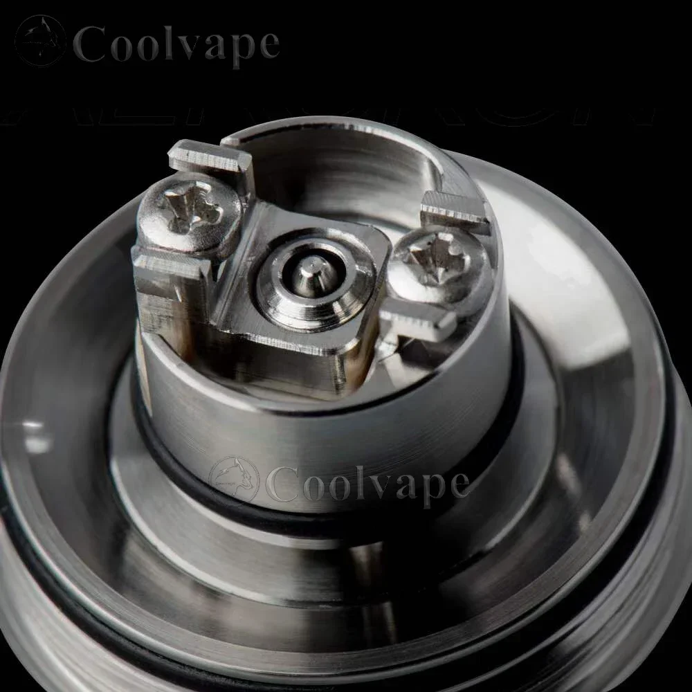 Wolfcoolvape Kayfun Lite Plus 2021 MTL RTA 316SS رذاذ خزان قابل لإعادة البناء 22 مم ملف واحد لمجموعة السجائر الإلكترونية Vape Mod