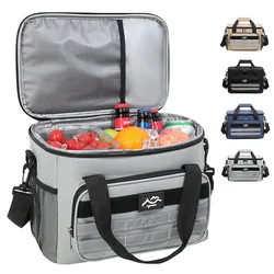 European And American Fashion Can Cross Body Thickened Lunch Insulation Bag With Large Capacity Business Lunch Bag