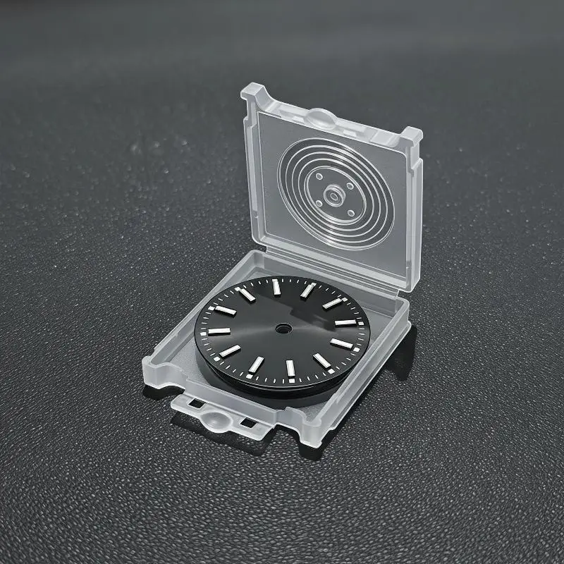 1/3/5pcs Watch Dial Storage Box Transparent Dust Proof Secure Snap Closure For Watch Repair DIY Hobbyists