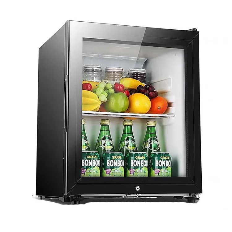 48L Compressor Stainless Steel Electric Mini Fridge and Beverage Chiller Cooling Unit Cellar Wine Cooler Refrigerator