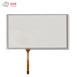 6.2 inch touch screen for XVM296BT Resistive touch screen digitizer sensor glass panel 155*88 mm