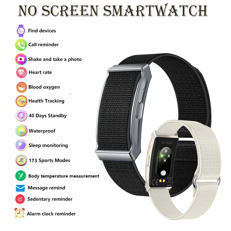 

2025 New Smart Bracelet Heart Rate Blood Oxygen Health Monitoring Wristwatch Outdoor Fitness Tracker Smart Watch For Men Women