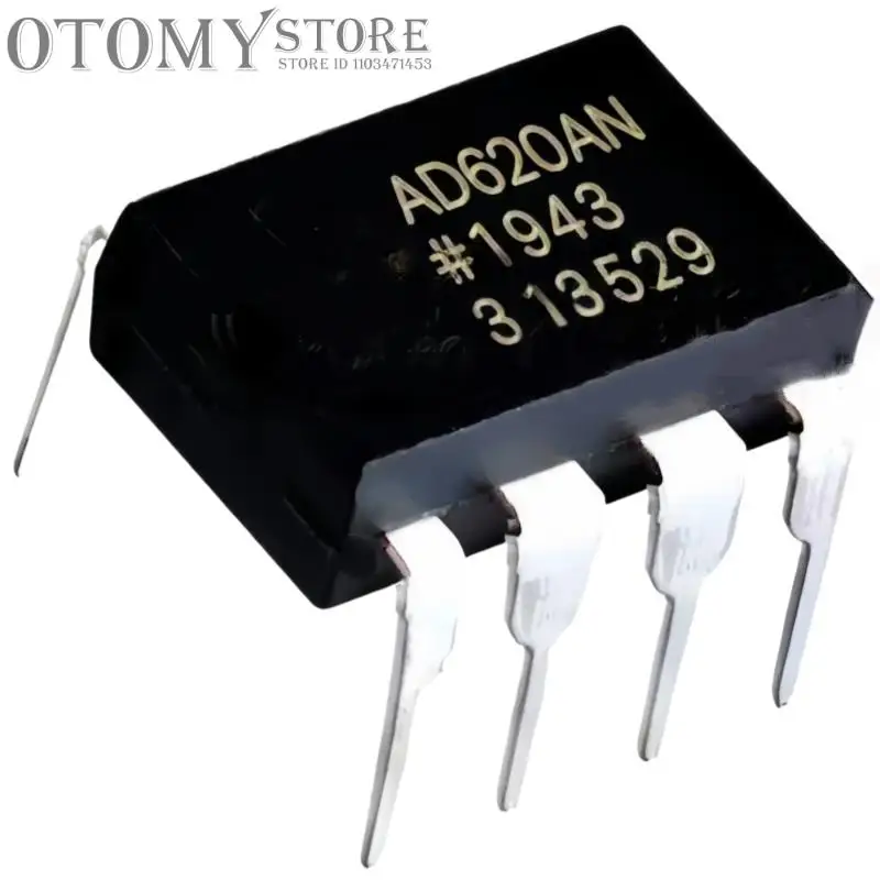 2PCS 100% NEW AD620 AD620AN AD620ANZ DIP8