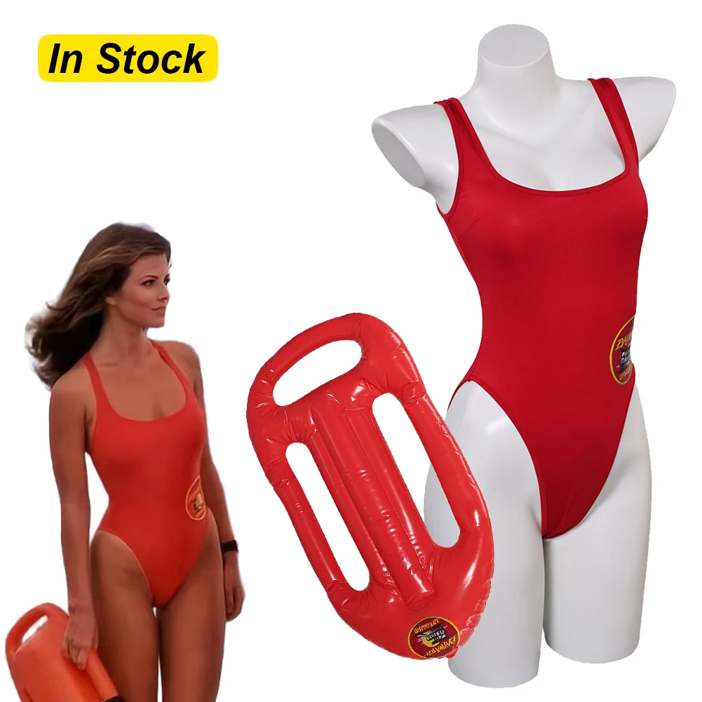 1989 TV Baywatch زي CJ باركر ميتش تأثيري للنساء الرجال الصيف ملابس الشاطئ امرأة الخيال هالوين كرنفال ملابس للحفلات