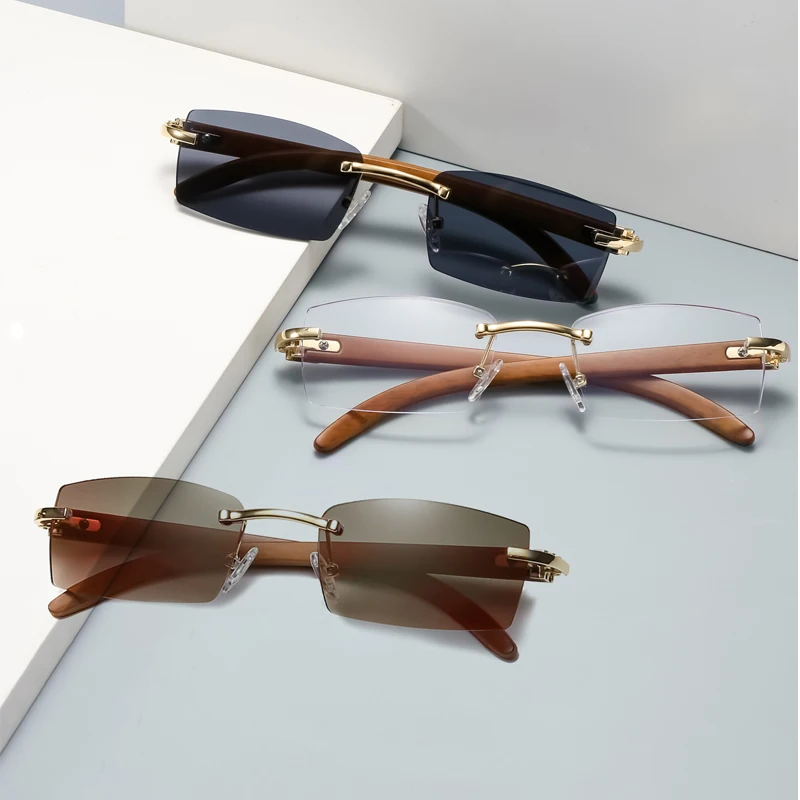 Thumbnail 2 - #57 Latest Wooden Frame Sunglasses Offers