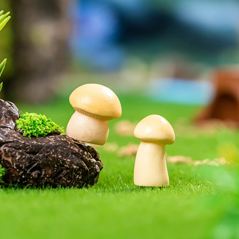 10 unids/pack de dibujos animados de elfo de setas Mini modelo Diy jardinería plantas en macetas decoraciones de paisaje en miniatura pequeños adornos