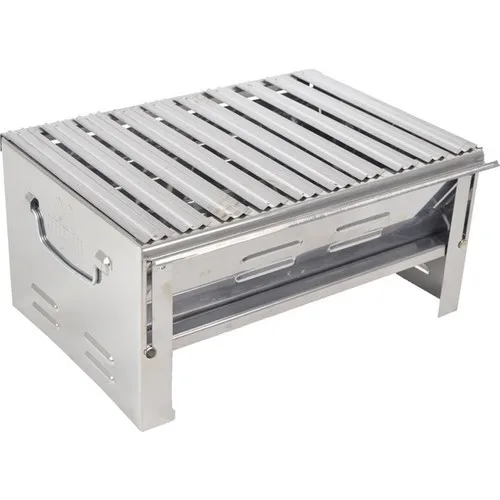 Barbecue Cart Trial Balance Chrome Steel Folding Practical Bussing Barbecue