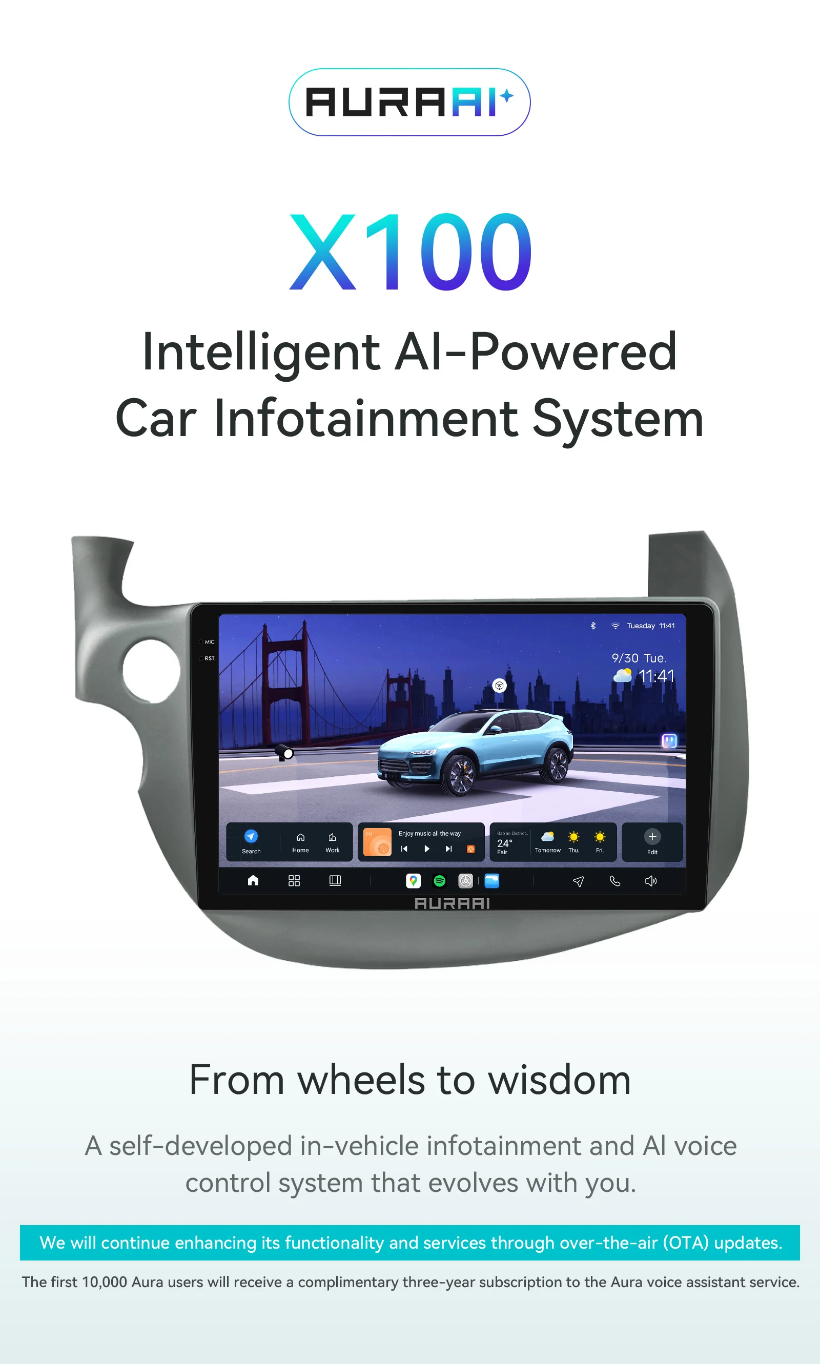 8 + 256G Carplay Android 13 Autoradio per Honda FIT/JAZZ 2007 - 2014 2K Auto Schermo Intelligente ADAS + 360 Cam Multimedia GPS 8Core