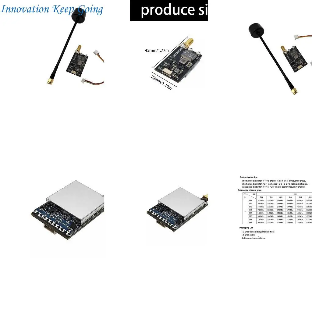 E65C 64CH Wireless Receiver Module 108MHz 2200MHz Frequency Support for Stage Auditory Equipment