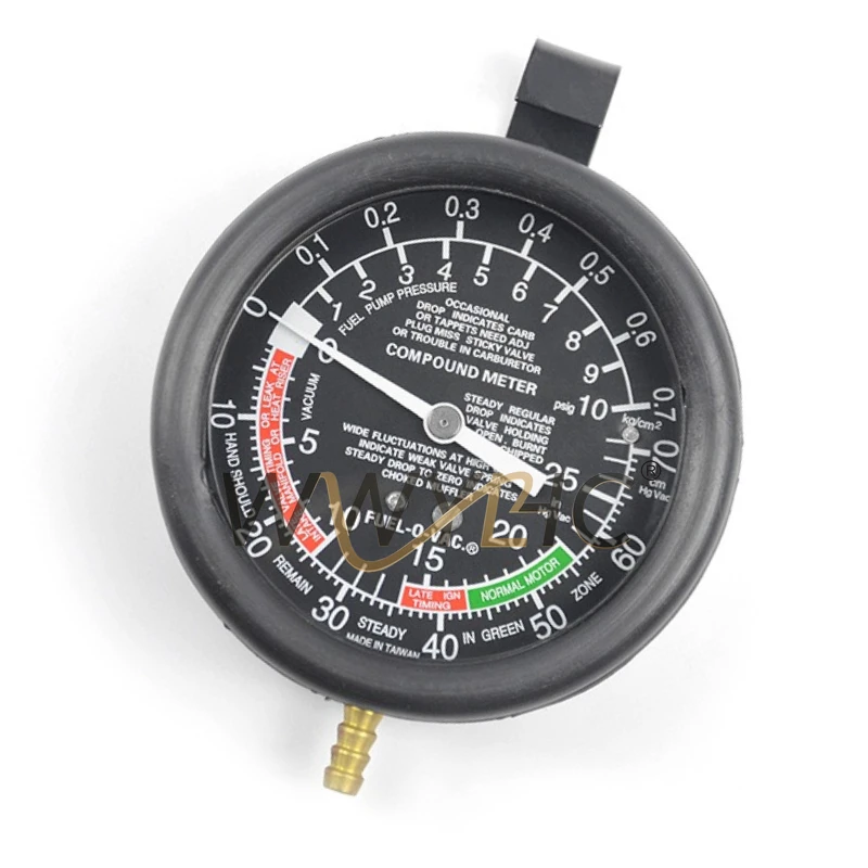 Suitable for TU-1 Vacuum Pressure Gauge, Automatic Transmission Oil Pressure Gauge Testing Instrumen
