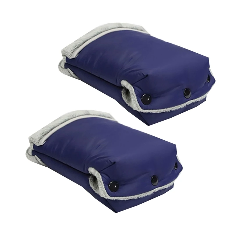 

Warm Waterproof Stroller Gloves for Parents with Babies Thickened & Windproof Hand Warmer Mittens for Baby Strollers