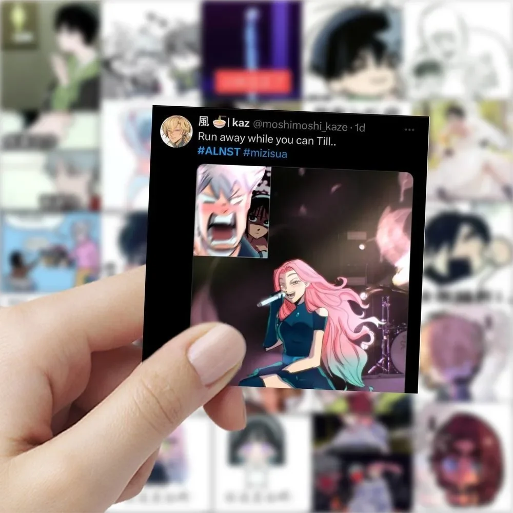 

Новые наклейки Alien Stage AlienStage Meme Luka Mizi, забавные креативные наклейки