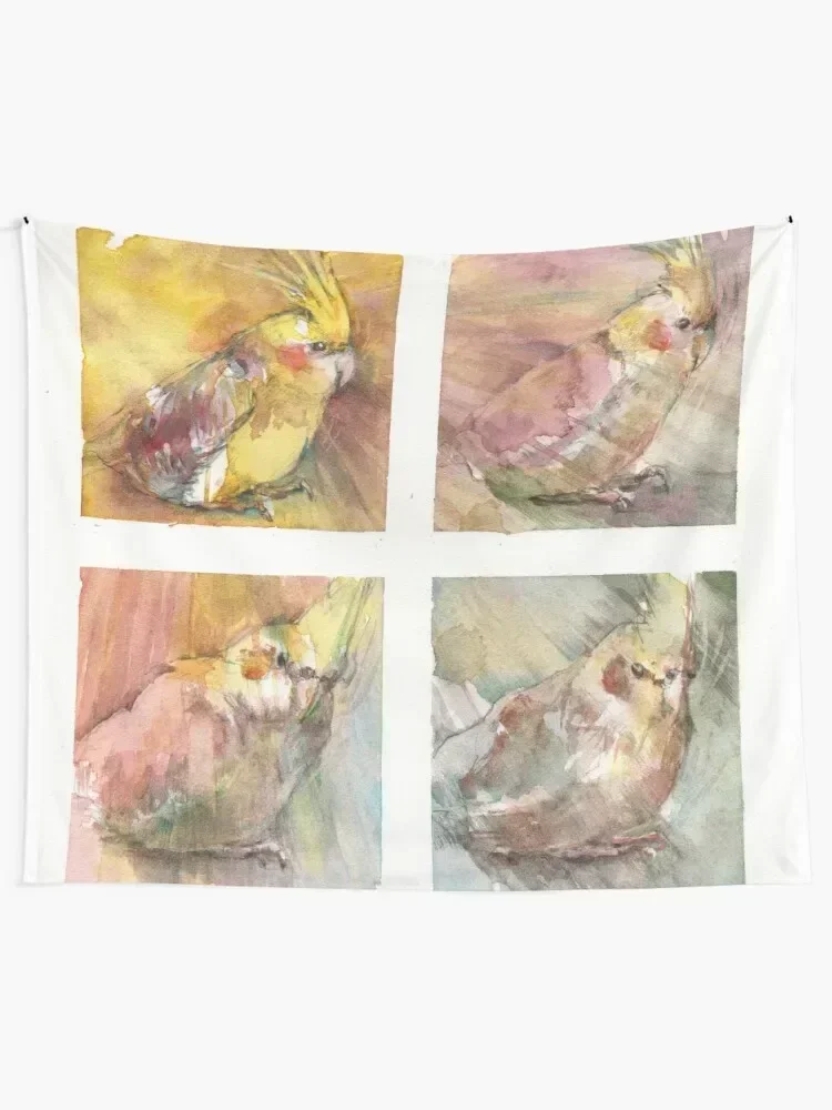 Charlie, the Cockatiel. Tapestry Wall Coverings Bedroom Deco Bedrooms Decor Room Decoration Aesthetic Tapestry