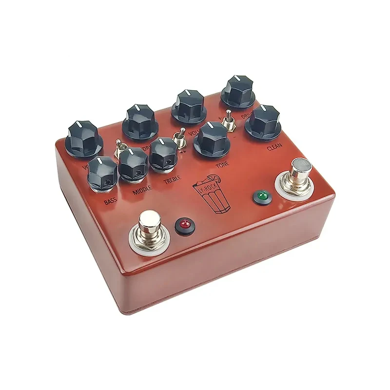 LY-ROCK Guitar Pedal for JHS Sweet Tea V3 Overdrive Distortion Pedals Effector Guitar Accessories DIY