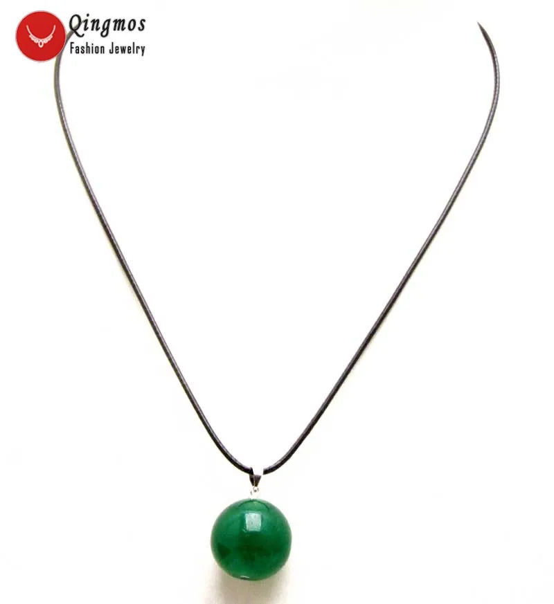 

Ожерелье женское с натуральным камнем, 20 мм, 17-18 дюймов