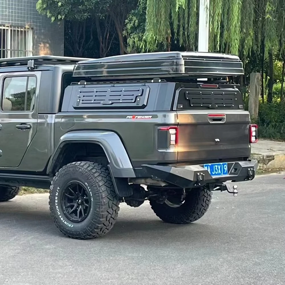 

Wholesale 4X4 Steel Pickup Bed Canopy Hardtop Cap Toppers Tray Waterproof Locking Camper Shell Gladiator Cover Without Tent