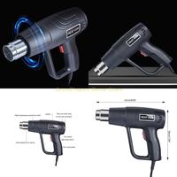 F68D AC 220V 2000W Electronic Hot Air Plastic Welding-Gun Torch Welder Heat Hot Tools