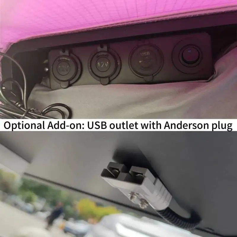 Wear Resistant ABS Wholale  Four-Season Waterproof Aluminum Hard Shell Roof Tent For Car Easy Mounting