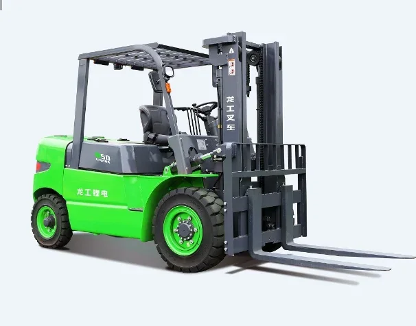 LONKING brand top sale lithium electric forklift CE 2 tons 4 wheel seat forklift Compacted Small Mini Wheel Loader Telehandler