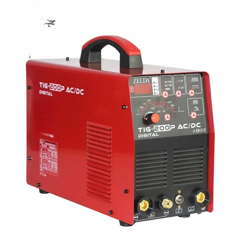 Welding Machine 200A Inverter AC DC Pulse TIG MIG Stick Welder for Aluminum Stainless Steel Professional Industrial Home DIY view 3