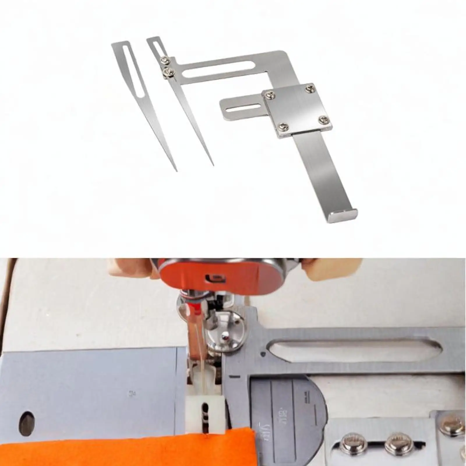 أداة مساعدة لتحديد المواقع، ملحقات تطبيق متعددة الاستخدامات للجدار الجانبي، دليل حافة سحاب للمساعدة للخياطة #1