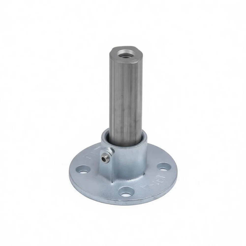 Adjustable Steel Pipe Connector For Industrial Shelf Frame Galvanized Iron Tube Joint Fitting For DIY Canopy Assembly