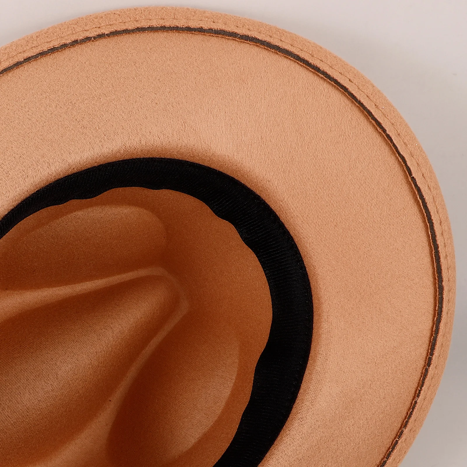 

Adjustable Western Style Felt Hat for Women Cowgirl Party Costume Accessory Masquerade Ball Festival Decorative Cowboy Hat