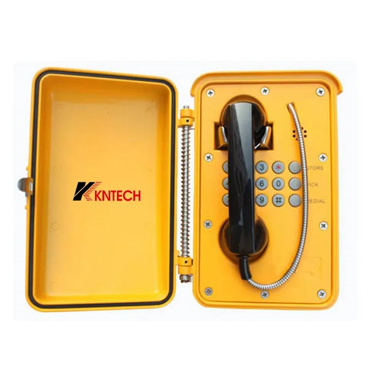 Hot Selling Waterproof Emergency Telephone Waterproof Tunnel Industrial Telephone Hotline Roadside Telephone KNSP-03T2S