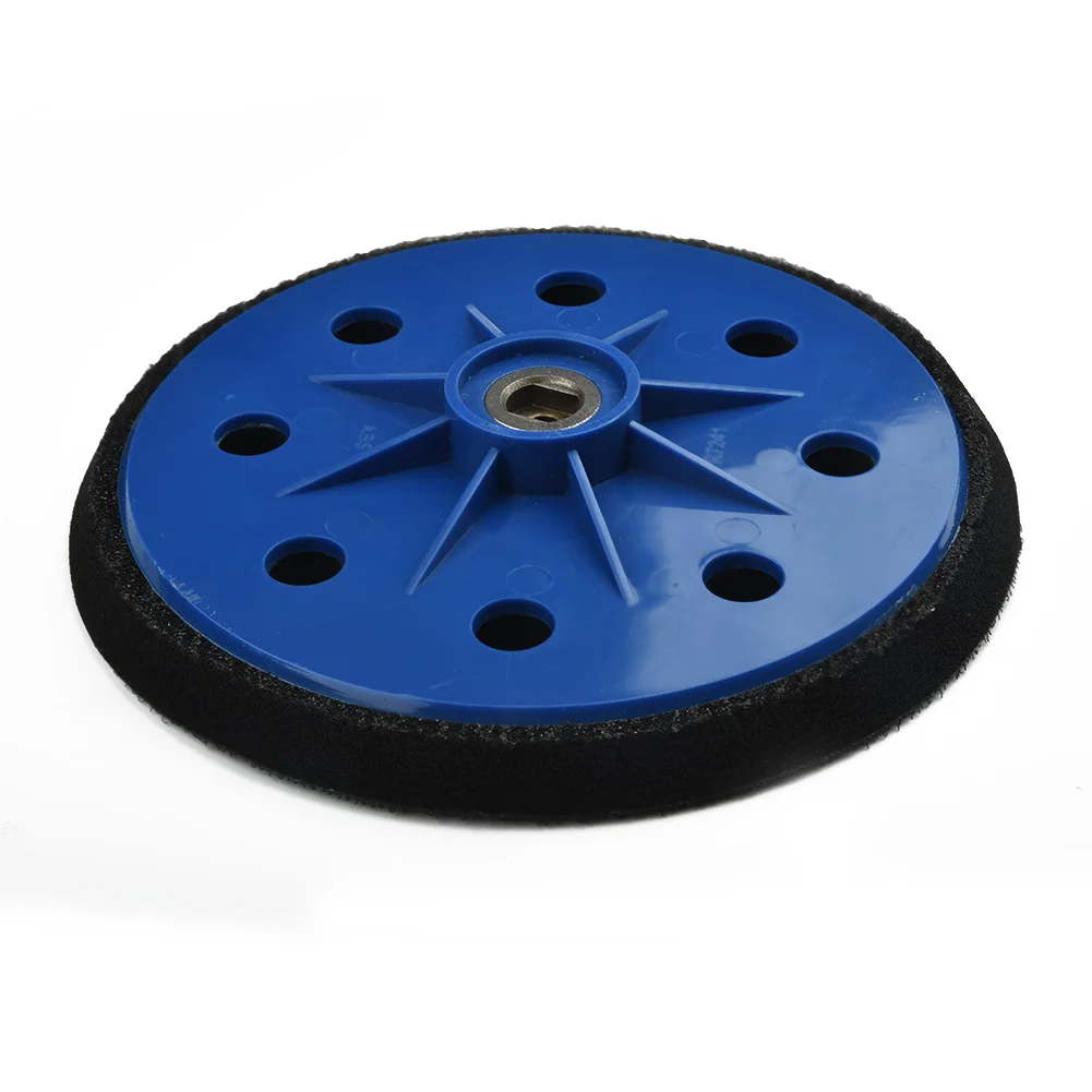 7In 180MM 8Holes Wall Polishing Pad Sanding Grinding Disc Sandpaper Sanding Pad High Quality Backing Pad Holes Quantity Is 8 Pad