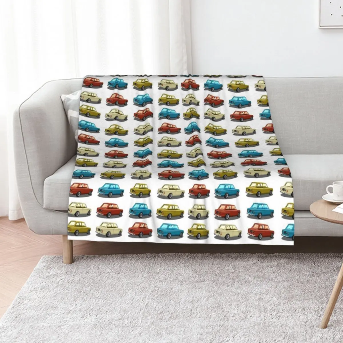 Hillman Imp - Multicolour Throw Blanket Moving Baby halloween blankets ands For Baby for winter Blankets