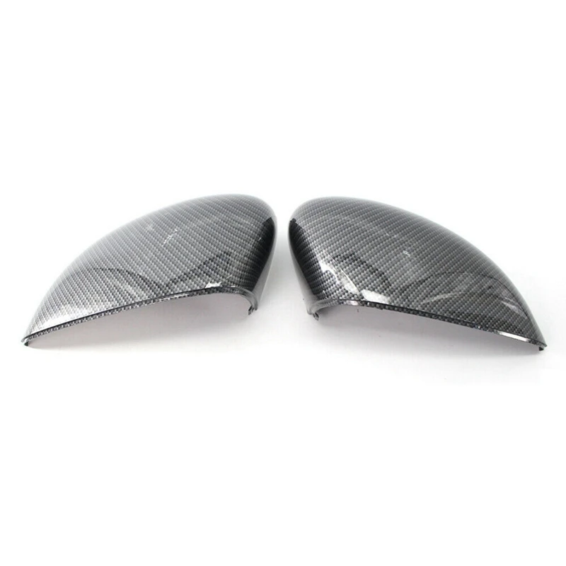 

Carbon Fiber Left & Right Rearview Mirror Cover Side Wing Mirror Cap For Ford Fiesta 2009-2015 1594546 8A6117K747CA