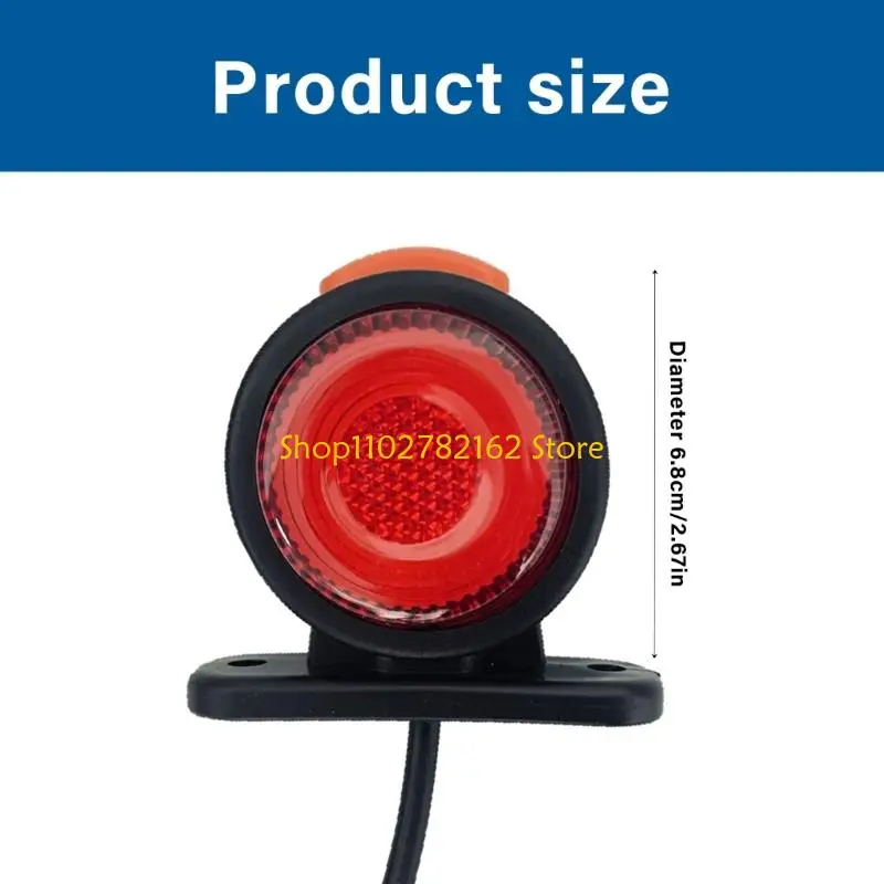Picture 7: 547B Rear Brake Stop Light for Trailer Replacement Side Marker Lamps