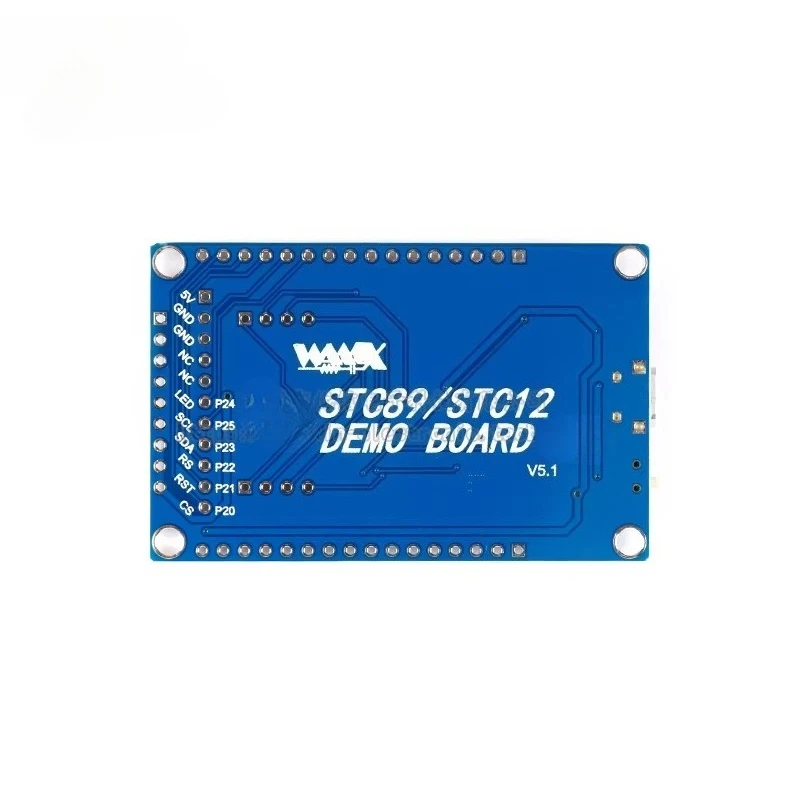 Placa de desarrollo STC89C52RC 51 placa experimental placa de desarrollo de microcontrolador CH340