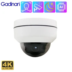 Gadinan PTZ POE IP Camera 8MP 5MP 5X Zoom Dome Outdoor Face Detect Audio Auto Focus Security Protection CCTV Surveillance Camera