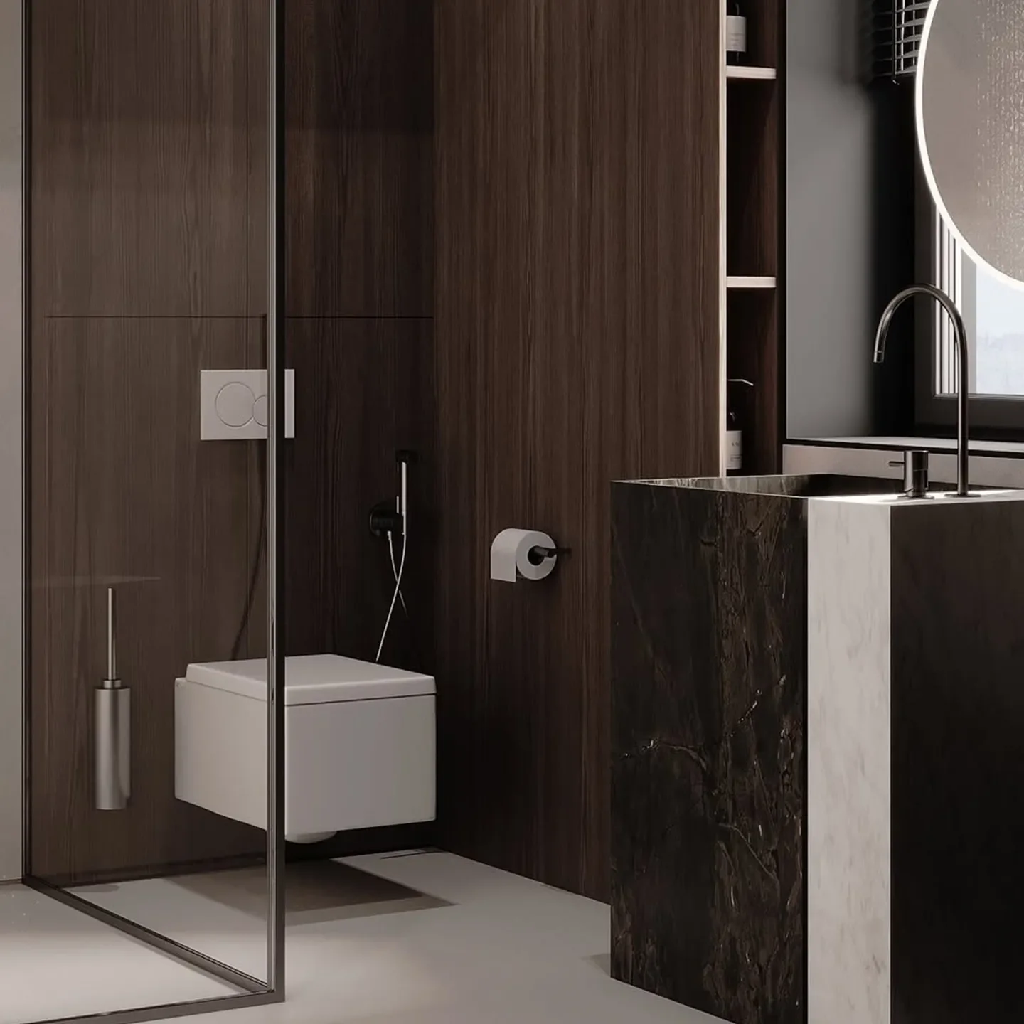Modern Polished marble washbasin, natural white textured solid stone washbasin, custom sizes available, suitable for boutique ho