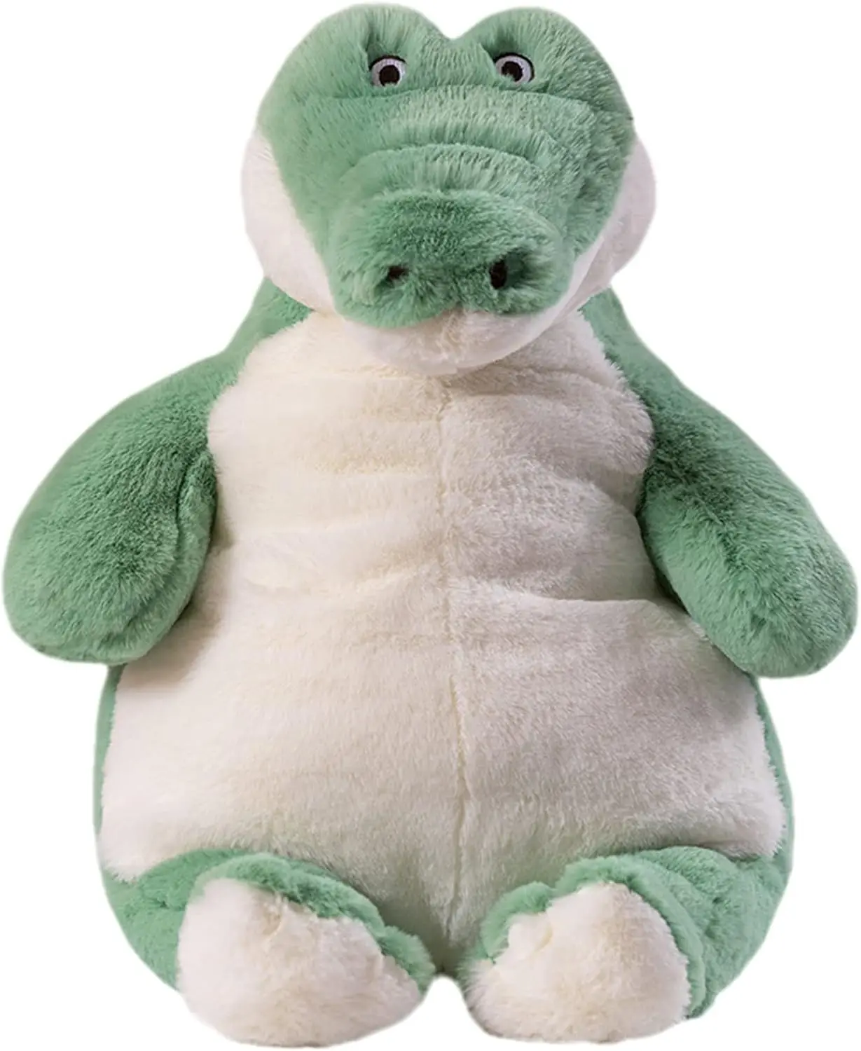 

21.5" Weighted Crocodile Plush Toy, 5.2 lbs Large Stuffed Animal Pillow for Kids