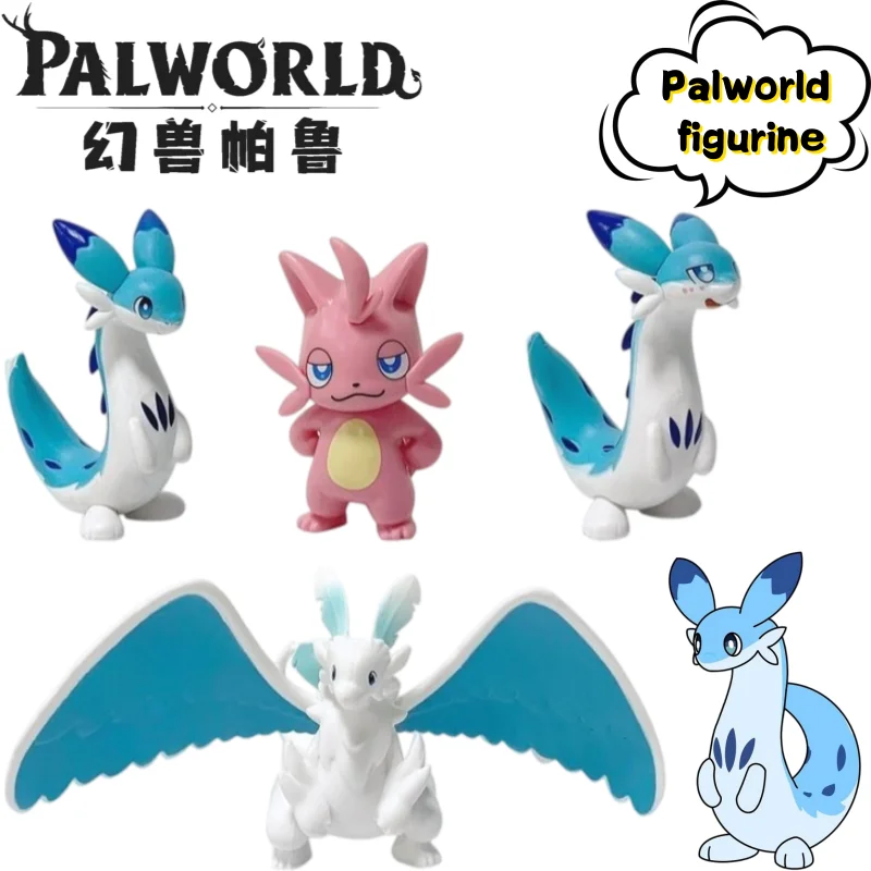Palworld Chillet Cattiva Puppenmodell, hoher Farbwert, Animation, Cartoon, Q-Version, Puppenmodellierung, kreative Auto- und Schreibtischdekoration – Detail 1