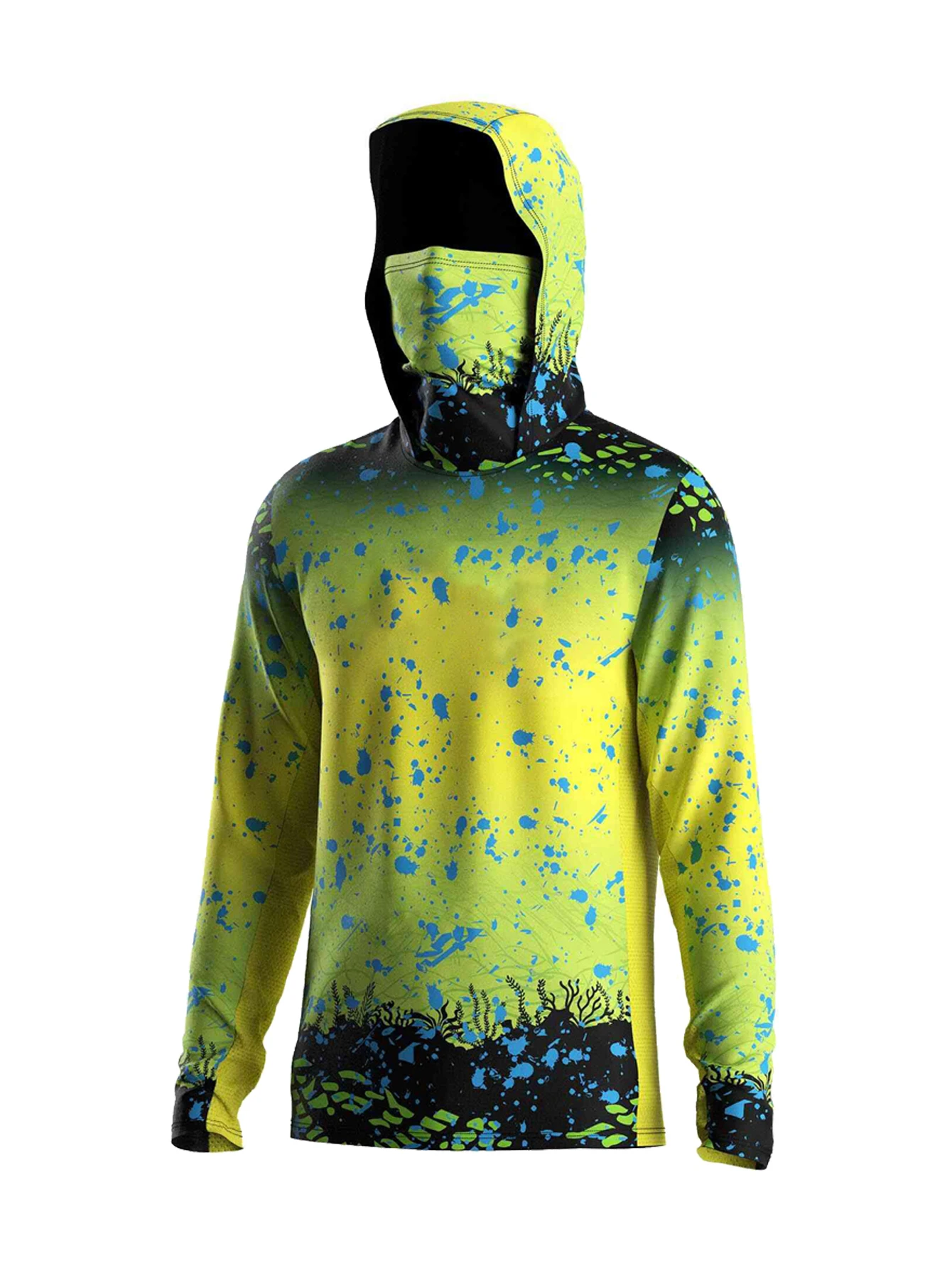Fishing Hoodie - Visserijshirts voor mannen, lange mouwen, strandtops,