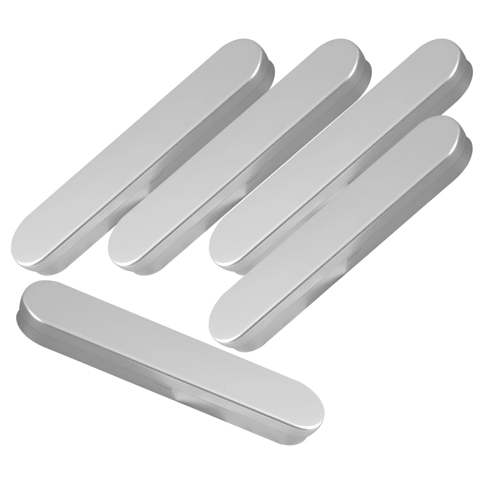 

5pcs Metal Pen Box Premium Tinplate Storage Container For School Home Office Stationery Organizer Rectangular Pencil Case