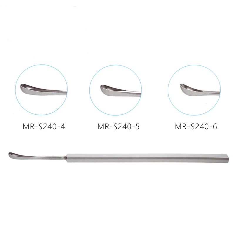 กล้องจุลทรรศน์ ophthalmic instruments Eye curette meibomian glland curette mollusc curette เครื่องมือสแตนเลส