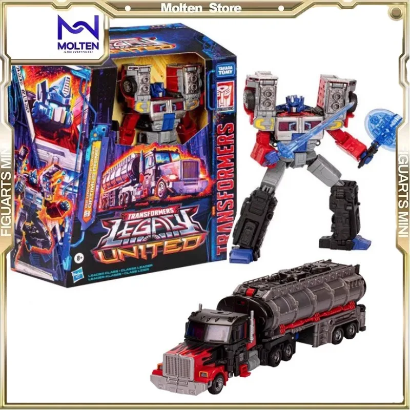 

Optimus Prime Action Figure Transformers Anime Character Cute Cartoon Leader Level Tanker Truck Modeling Collection