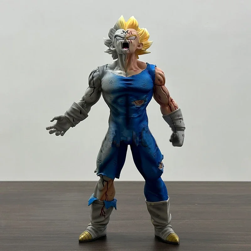 Anime Dragon Ball Z Majin Vegeta Figure Self-Destruct Vegeta Action Figures 28cm Pvc Gk Statue Collection Model Toys