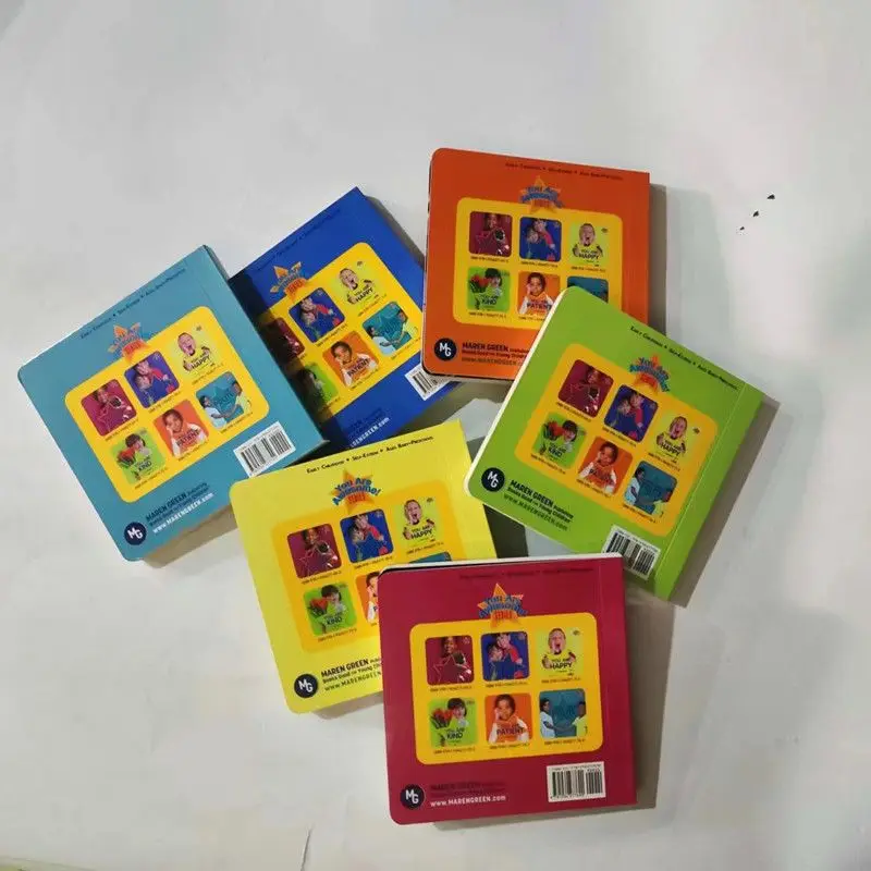 English version: Children's Special Pattern Cardboard Book 