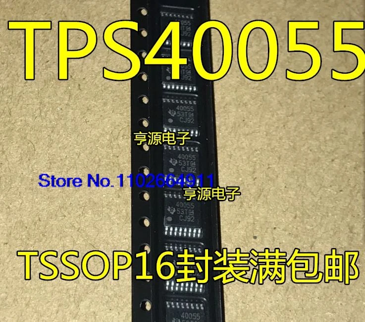 

(10 шт./лот) TPS40055PWPR TPS40055 40055 TPS40501PWP TPS40501 TSSOP16