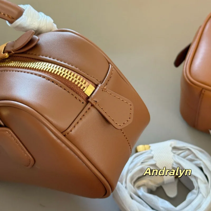 حقيبة بولينج فاخرة عالية الجودة من الجلد الطبيعي حقيبة يد كتف للنساء حقيبة كروس للمستندات حقيبة حمل حقائب نسائية