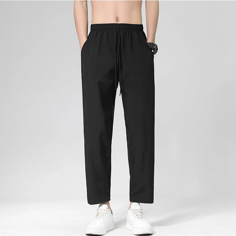 

Nine-point pants men loose spring and summer thin sports pants fashion casual pants trend men's pants