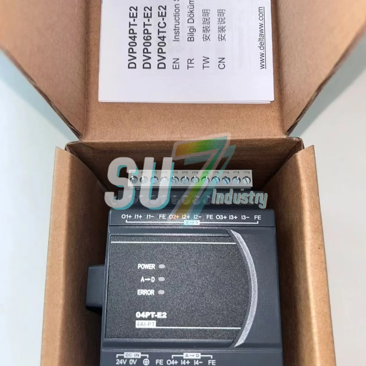 DVP04DA-SL DVP04PT-E2 DVP04PT-H2 PLC モジュール新オリジナル