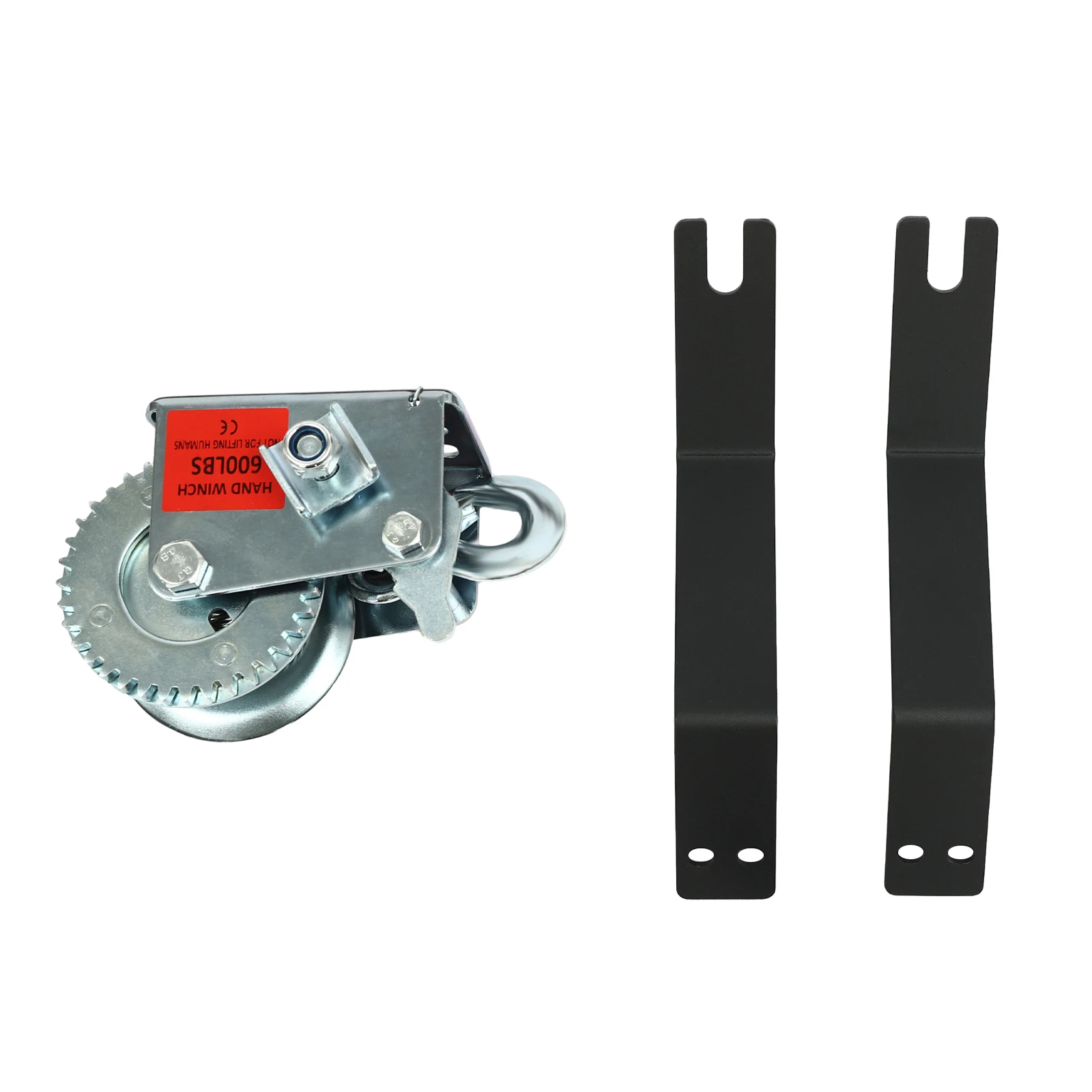 شاحنة Hitch Game Hoist & Gambrel - سعة 500 رطل، 360 درجة °   رافعة غزال دوارة، ارتفاع قابل للتعديل 74-102 بوصة - مجموعة الرافعة الكاملة